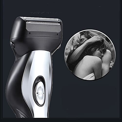 Beard Trimmer Cordless Hair Clippers Hair Trimmer for Men Waterproof Body Mustache Nose Ear Facial Cutting Groomer Electric Shaver 6 in 1 Grooming Kit (Red)