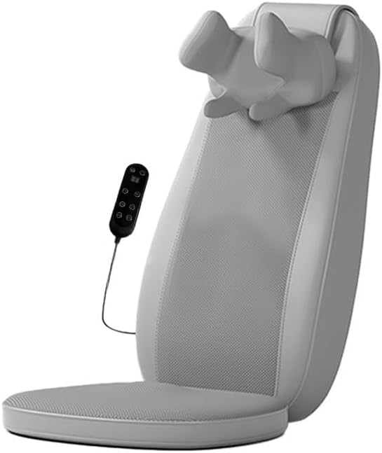 Full Back Massager with Heat-Shiatsu Massage Chair Pad - Shiatsu Back Massager for Chair with Height Adjustable Neck MassagingGift for Mom and Dad