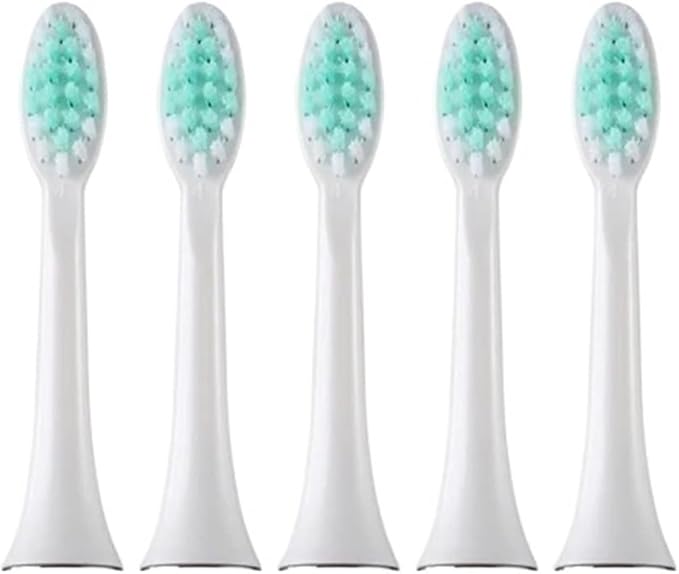Sonic Electric Toothbrush Replacement Soft Head Whitening Clean Teeth 5PCS Compatible for CDK DCK(Pink)