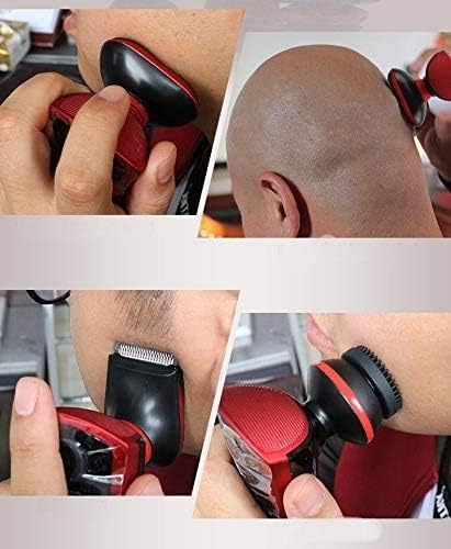 Shaver for Men3 in 1 Electric Shavers for Men- USB Faster-Charging Waterproof Rotary Razor with Hair Clippers Facial Cleaning Brush Nose &amp Ear Trimmer Set