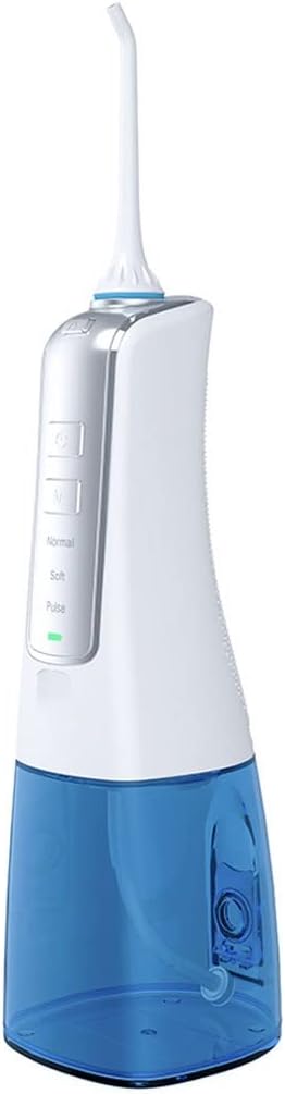 Water Flossers for Teeth Portable 300ML Electric Flosser Pick USB Rechargeable Water Teeth Cleaner Picks 3 Cleaning ModesIPX7 Waterproof (Color : B)
