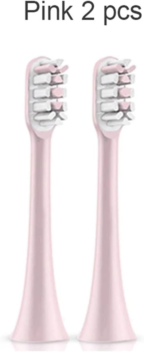 Electric Toothbrush Heads Replacement X1 X3 X3U X5 Teeth Brush Replacement Heads(Black 2 pcs)