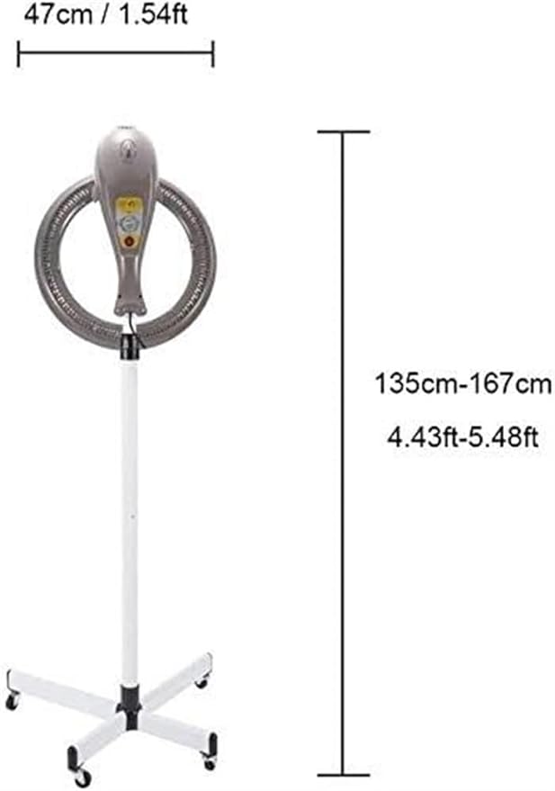 Salon Hair Dryer Infrared Baked Oil Machine Timer Steamer Device Spin Hair Color Processor Salon