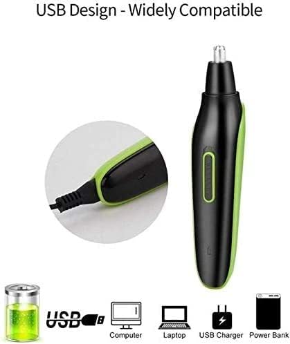Nose and Ear Hair Trimmer Rechargeable Nose Hair TrimmerProfessional Painless Ear Nose Hair Trimmer Clippers for Men and WomenEasy to use Unisex