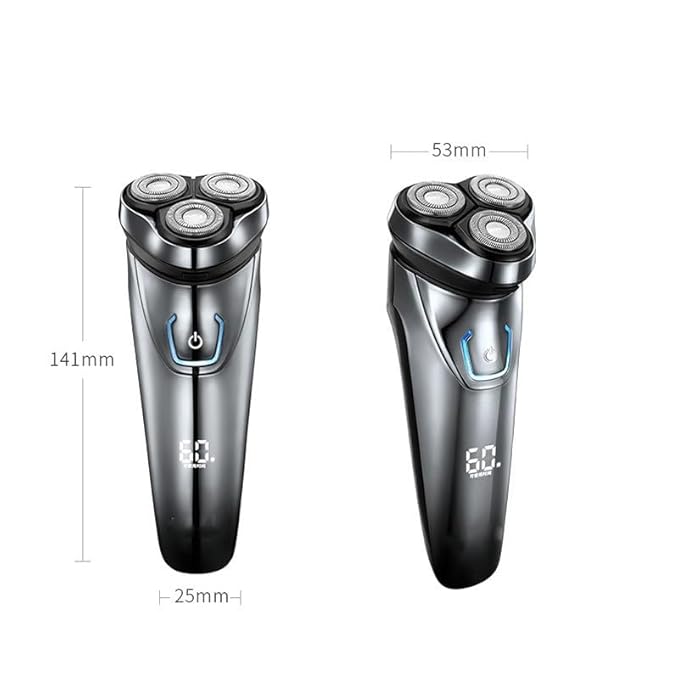 Head Shavers for Bald Men Razor Rotary 3D Floating Heads Rechargeable Strong Waterproof Mens Electric Shaver Beard Trimmer Wet &amp Dry
