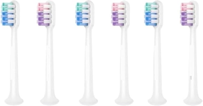 Compatible for C1 Electric Toothbrush Replancement Brush Heads Sensitive Cleanning Sonic Tooth Head Bristle Nozzles(1boxes Sensitive Typ)