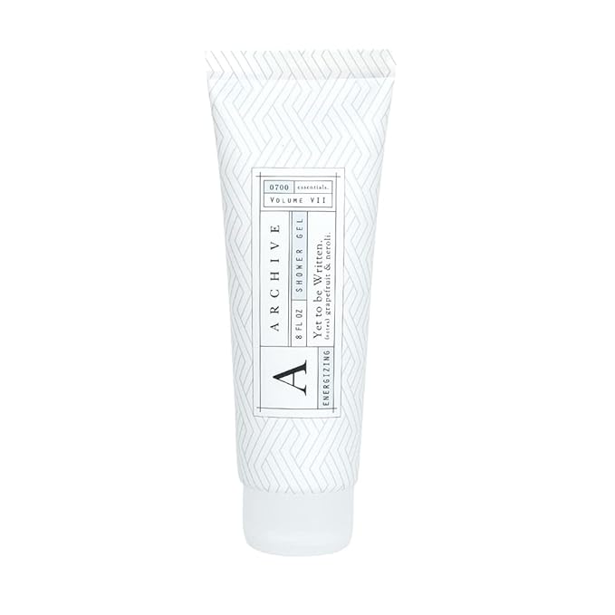 Archive Yet To Be Written Shower Gel All Natural Moisturizing Body Wash for Men &amp Women Lightly Scented 8 Fl oz
