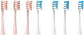 Compatible for Flow/X/X PRO/ Z1/ F1/ One/Air 2 /SE Brush Heads Soft Sonic Toothbrush Vacuum Bristle 7pcs Replacement(3Pink 4Blue)