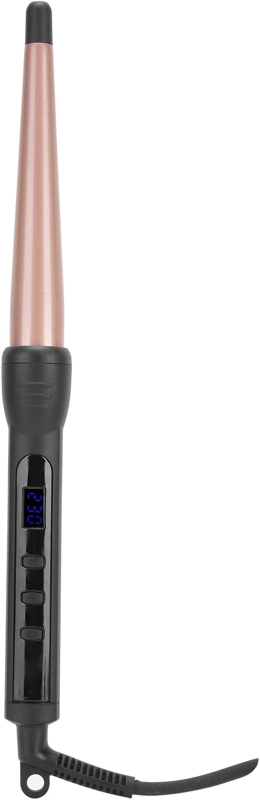 Hair Curling Wand Electric Ceramic Tourmaline Hair Curler with LCD Screen and Anti Scalding Helmet Hairing Curling Wands for All Types