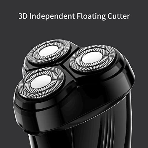 Electric Razor for Men's Electric Shaver Rechargeable Triple Blade Razor Razor Men's Shaving Machine IXP7 Waterproof Beard Trimmer Washable