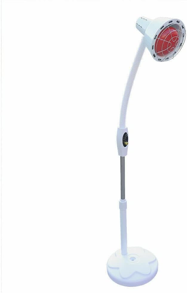 Infrared Light 275W 50-60 Hz Near Red Light Heat Lamp Pain Red Standing Lamp Set for Body Pain