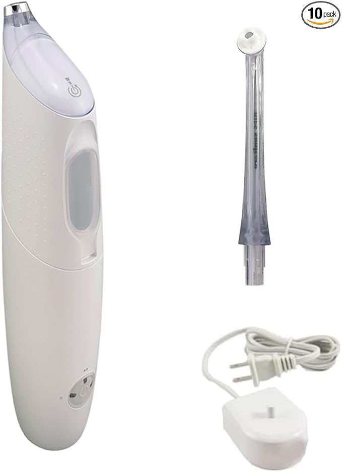Generic Replacement Handle fit for Philip AirFloss PRO/Ultra HX8350 HX8340 HX8331 HX8460 HX8332/11RW Water Flosser with HX8032 Nozzle &amp HX6100 Charger Without Original Package (Grey)