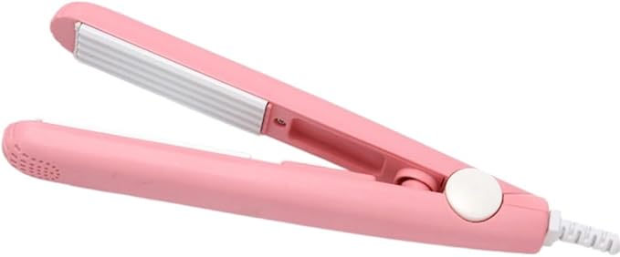 Bella Mini Curling Iron Curls Your Hair Beautifully in Just 5 Minutes (Pink)