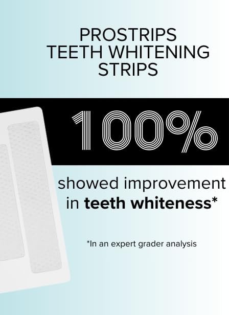 IntelliWHiTE ProStrips Teeth Whitening Strips Whitens Up to 12 Shades Enamel-Safe Gentle Remineralizing Formula Dentist Formulated for Sensitive Teeth (28pk Vanilla Flavor)