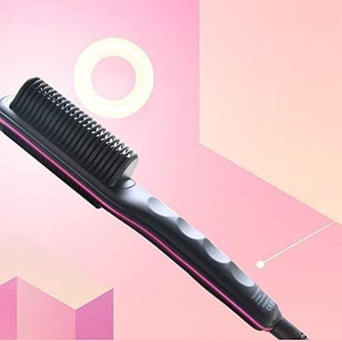 Electric Hair Brushes Straight Comb Anti-Scald Straight Hair Comb Hot Comb Straightener Hair Straightener Brush 360 Rotatable
