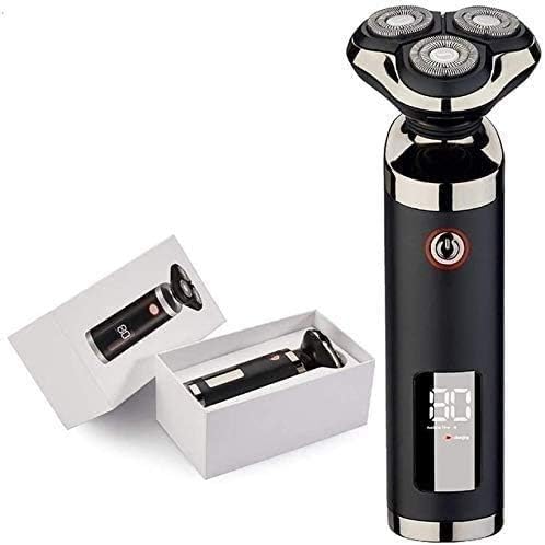 Electric Razor for Men Rotary Electric Shaver Digital Display Rechargeable