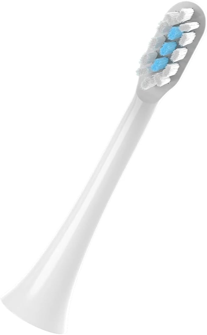 Compatible for MIJIA T301/T302/T501 Toothbrush - Soft Bristle Replacement Heads Vacuum Packaging(4 PCS Purple)