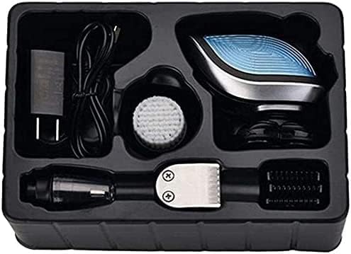 Electric Shaver for Men 5 in 1 Head Shavers for Bald Men Electric Rotary Razor Beard Trimmer Grooming Kit Waterproof Easy to Operate and Store