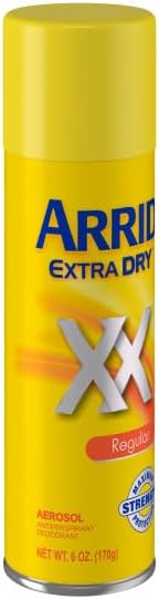 Arrid XX Extra Dry Aerosol Antiperspirant Deodorant Regular 6 oz (Pack of 9)