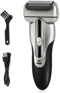 Electric Shavers for Bald Men Reciprocating Electric Shaver 3 Blade Shaving System USB Rechargeable Shaving Machine for Men