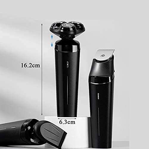 JYYBN Electric Shaver Razor Cordless Beard Trimmer for Men Nose Hair Trimmer 4 in 1 Trimmer Grooming Kit Waterproof USB Rechargeable Dry Wet