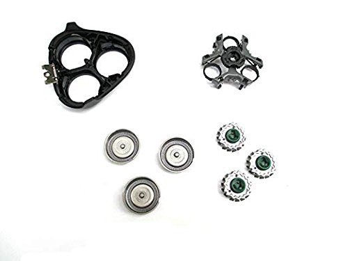 Upgraded HQ64 Complete Replacement Shaver Head Blade Unit Assembly for Phi-lips Norel-co HQ64 AT750 AT751 AT752 AT753 AT790 AT810 AT815 AT890 AT893