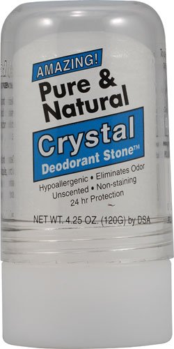 Thai Deodorant Stone Pure and Natural Crystal Deodorant Stoneâ„¢ - 4.25 oz