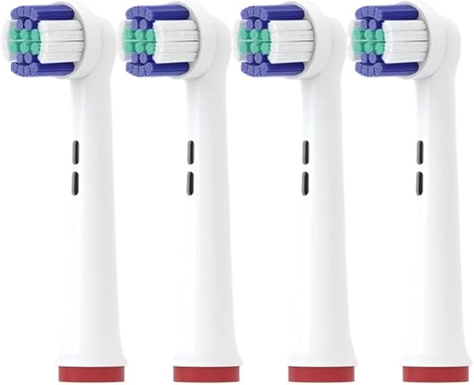 Oral Electric Toothbrush Head P2/4000/3757/d12/3766 Compatible For OLB Replacement Head Universal(20X-4Pcs)
