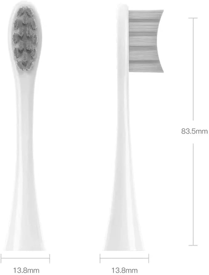 6PCS Replacement HeadsCompatible for Oclean Flow/X/X PRO/ Z1/ F1/ One/Air 2 /SE Brush(I)