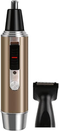Ear and Nose Hair TrimmerUSB Rechargeable Nose Hair Trimmer for Men and Women Waterproof Dual Edge Blades