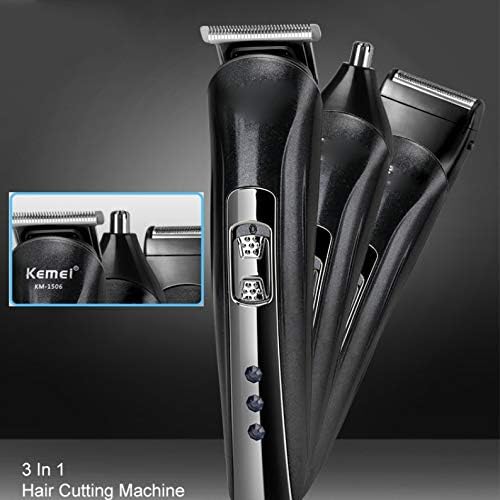 Multifunction Rechargeable Hair Clipper for Men Waterproof Electric Shaver Beard Nose Ear Shaver Hair TrimmerTool
