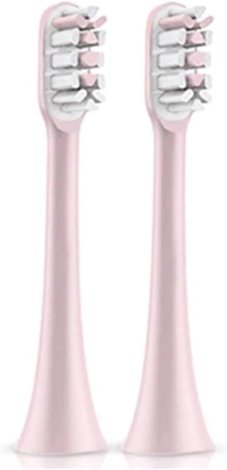Electric Toothbrush Heads Replacement X1 X3 X3U X5 Teeth Brush Replacement Heads(Pink 2 pcs)
