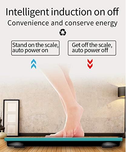 Smart Scale for Body Weight Digital Bathroom Scale with BMI Muscle Mass Bluetooth Body Fat Scale Body Composition Analyzer with Smart APP Sync Weight Scale 400 lbs - Black