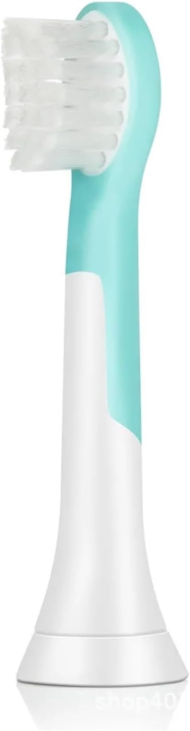 Kids Replacement Electric Toothbrush Heads Compatible For Philipss Kids HX6042 HX6032 HX6311 HX6312 HX6322 HX6321 HX6320 HX6340HX6352(8PCS mini heads)