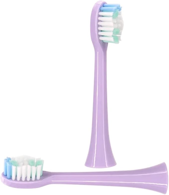 4pc Tooth Brush Head Replacement Compatibility for S100 Sonic Toothbrush(Purple-4)
