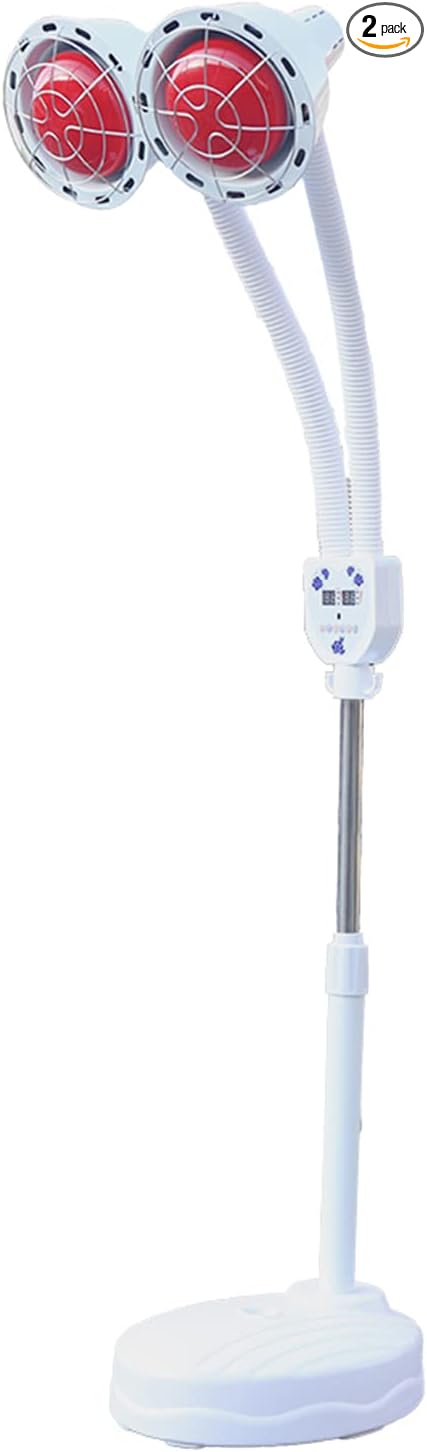 DYRABREST 110V Beauty Salon Heat LampSingle-Head Red-Light Roasting Lamp for Body Relieve Joint Pain and Muscle Aches (2)