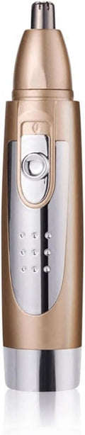 Electric Eyebrow Trimmer Ear and Nose Hair Trimmer Clipper Nose and Ear Hair Trimmer Tool with Three-Dimensional Arc Cutter Head for Travelling or on A Business Trip Easy Cleansing