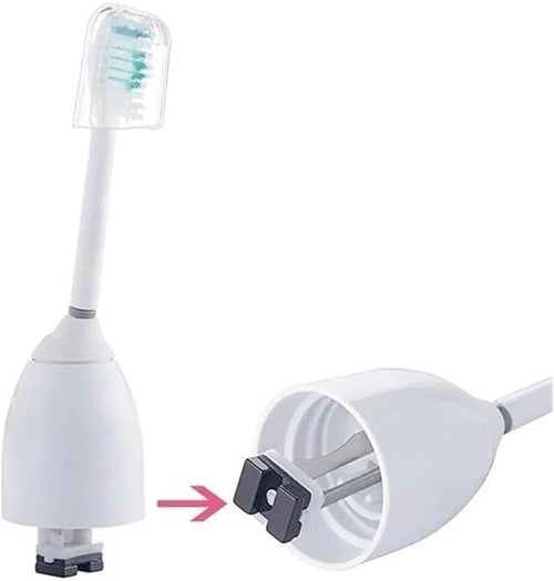 1PC/2PCS Electronic Brush Heads Compatible for Philips HX7001 HX7002 E Series Hx9500 Hx9552 Hx9553 Hx9562 Etc(2PCS)