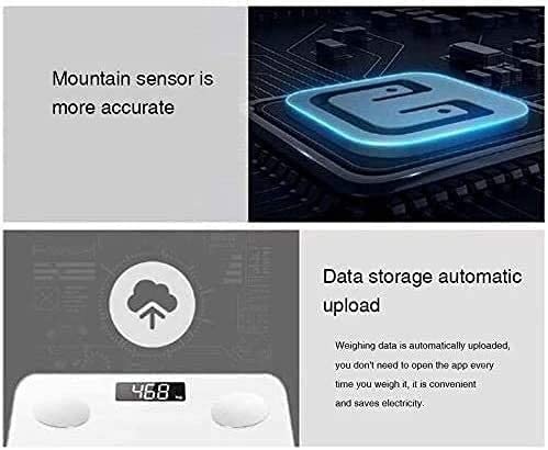 Digital Body Weight Bathroom Scale Weighing Scale LCD high-Definition Display Backlit ntelligent Sensor Switch Machine Convenient and Energy Saving