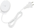 Replacement Charger BaseCompatible for Braun Oral-b Series D12 D20 3757 Electric Toothbrushes Portable Waterproof Inductive Charger Fits(A plug)