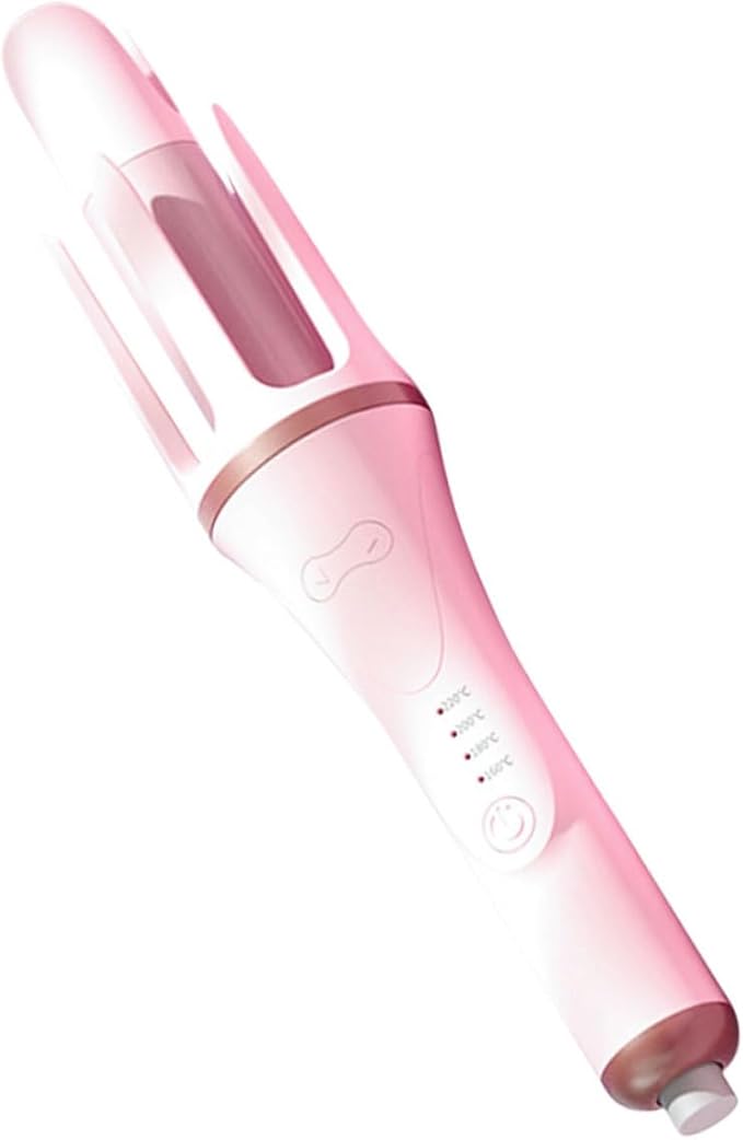 Handheld Automatic Hair Curler Temperature Fast Heating for Effortless Curls for Dry and Wet Hair Compact for Travel and Home Use