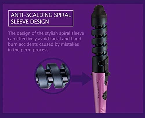 Magic Hair Curler Anti-Scald Roller Spiral Style Crimping Iron Salon Curling Wand Professional Women Hair Styling Tool