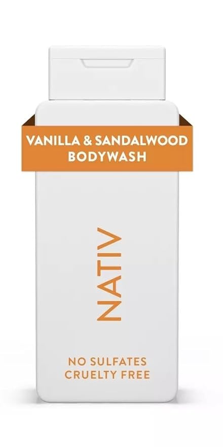 New Limited Edition Collection Body Wash By Native.e - (1) bottle 18 FL OZ (Vanilla &amp Sandalwood)