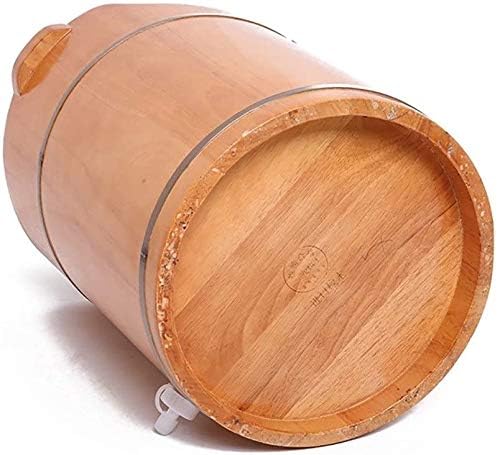 Foot Tub Wooden Foot Basin Household Gift Foot Soaker TubWooden Foot Soak Sauna Foot Tub Massage Spa Sauna SoakHandmade Wooden Footbath TubsFoot Bath Wooden Bucket Foot SpaSauna Accessories Hou