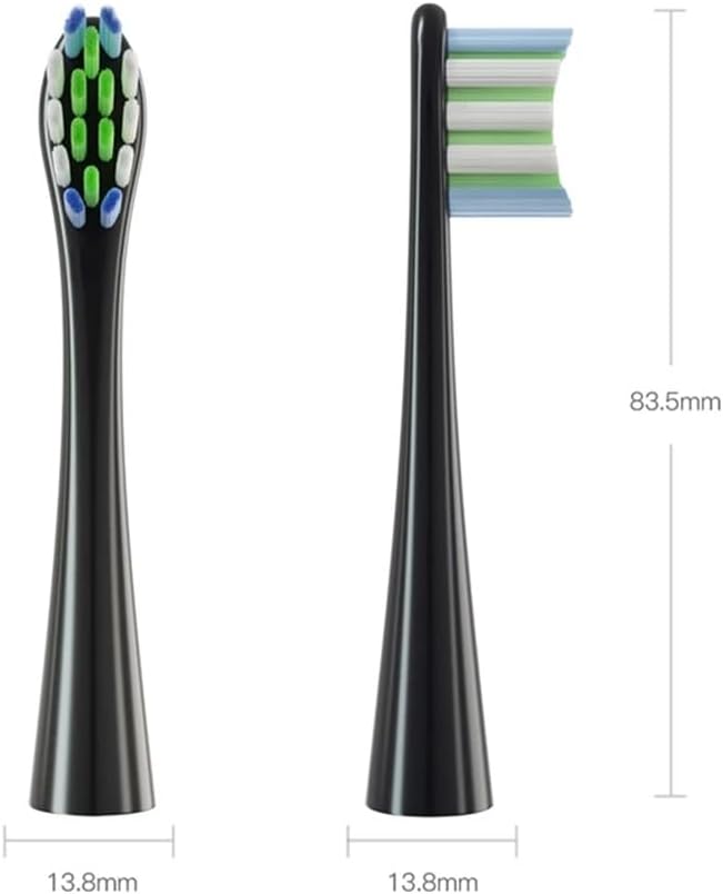 4/8/12/16 Pcs Replacement Toothbrush Heads Compatible with Oclean X/X PRO/ Z1/ F1/ One/Air 2/ SE Sonic Electric Toothbrush Dupont Bristle(16 Pcs Mixed Color)