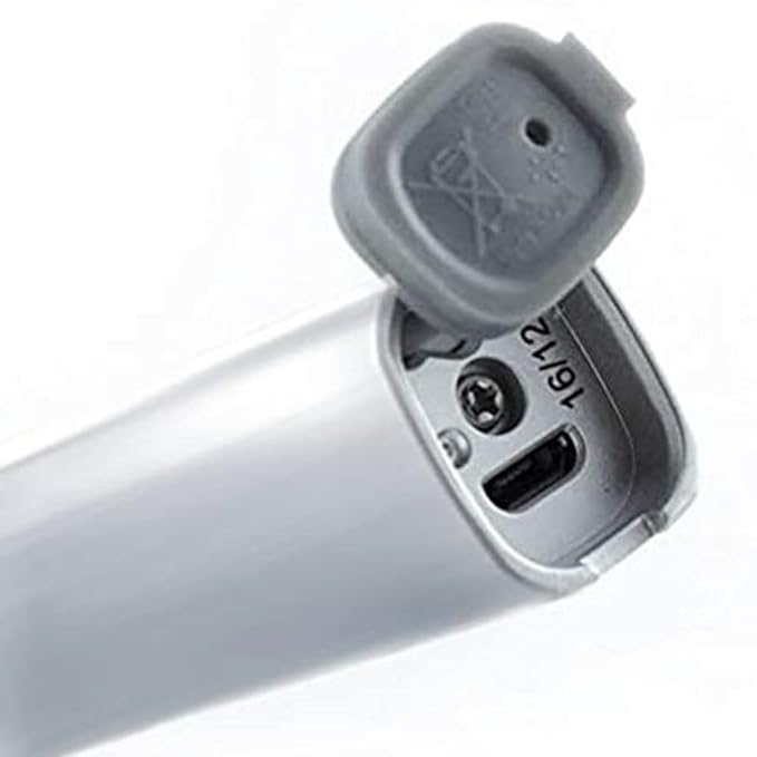 Pop Sonic USB Charge Anywhere Toothbrush(Silver) | Rechargeable Toothbrush w/Up to 40000 Brush Strokes/Minute-Long-Lasting Dupont Nylon Bristles -Teens &amp Adult with Quadrant Pacer &amp Timer