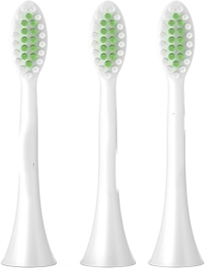 Compatible with Philips Gentle Clean Whitening HX2033/02 Brush Heads 2000 and 2100 Series toothbrushes (3-Pack)
