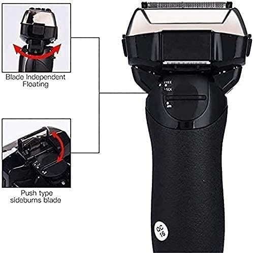 Electric Razor for Men Electric ShaverRechargeable Cordless Wet &amp Dry Foil ShaverProfessional 4 Blade Shaver
