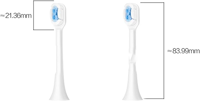 Compatible for SOOCAS Electric Toothbrush Heads Replacement X1 X3 X3U X5 Teeth Brush(2 Box Pink)