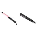 Remington Amazing Hair Bundle: Anti Static Ceramic Hair Straightener &amp Digital 1-1 ½ Inch Ceramic Curling Wand